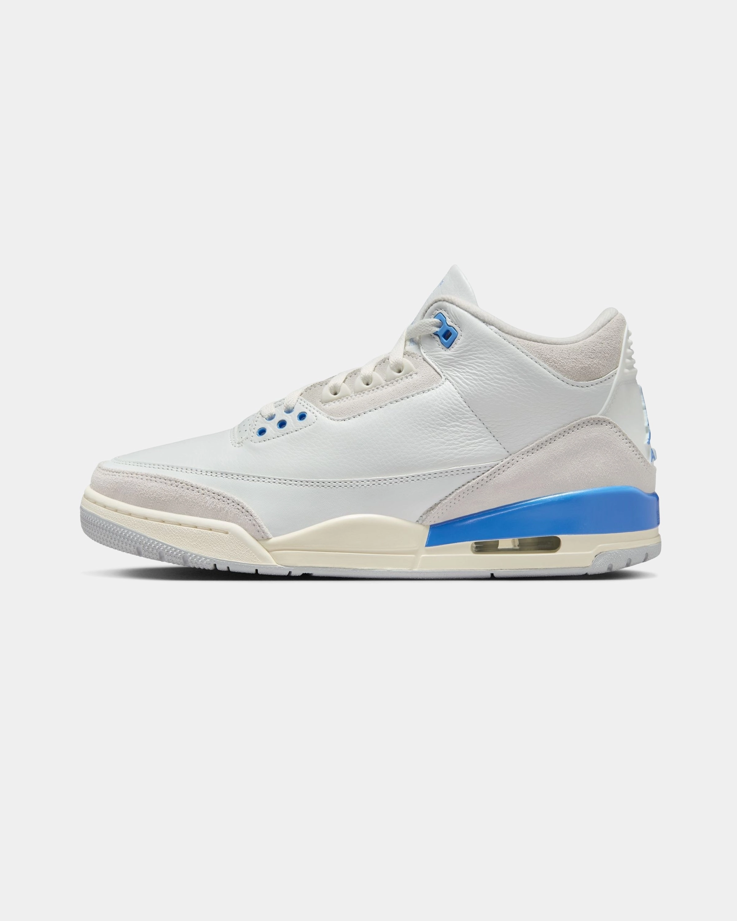 JORDAN AJ 3 RETRO - SUMMITWHITE/ HYDROGENBLUE Heritage hoops sneakers