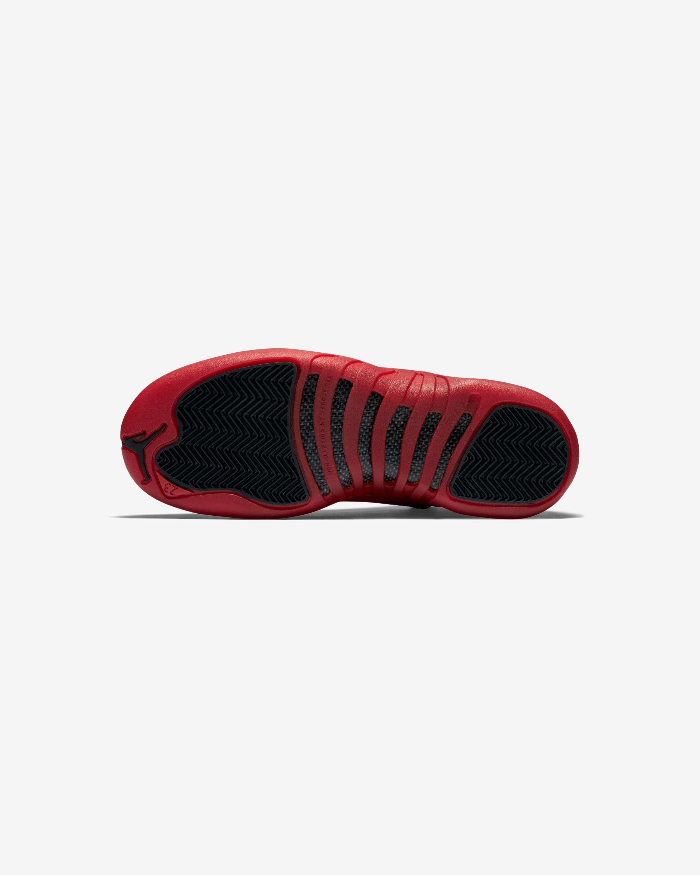 JORDAN GS AJ 12 RETRO - BLACK/ VARSITYRED Heritage hoops sneakers