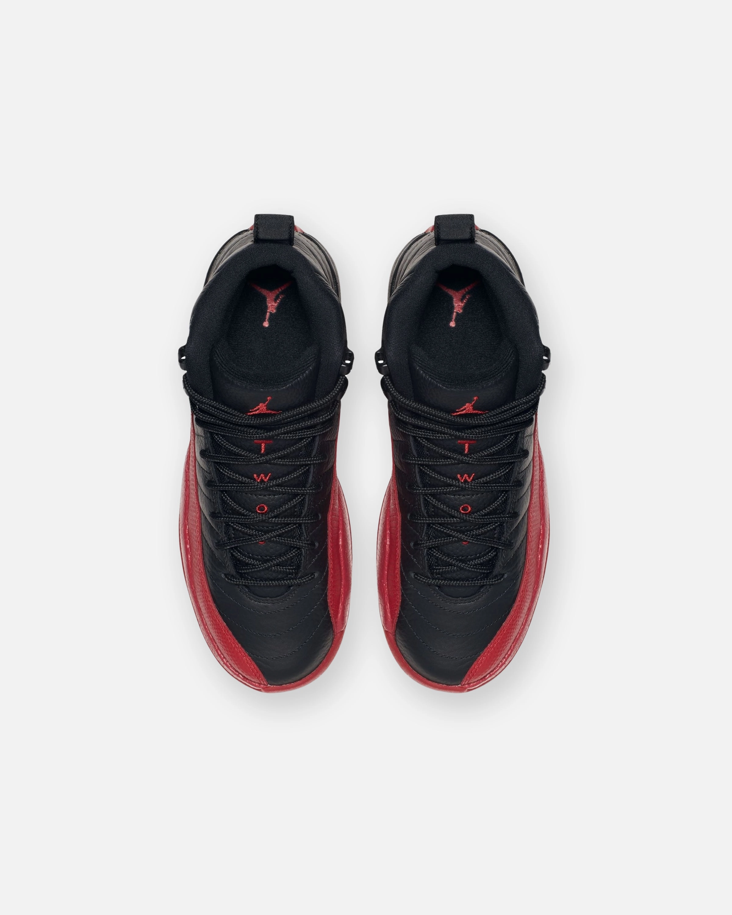 JORDAN GS AJ 12 RETRO - BLACK/ VARSITYRED Heritage hoops sneakers