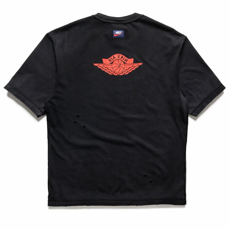 Jordan Rare Air Tee - Black/Chile Red Air Jordan Basketball Shoes for Performance