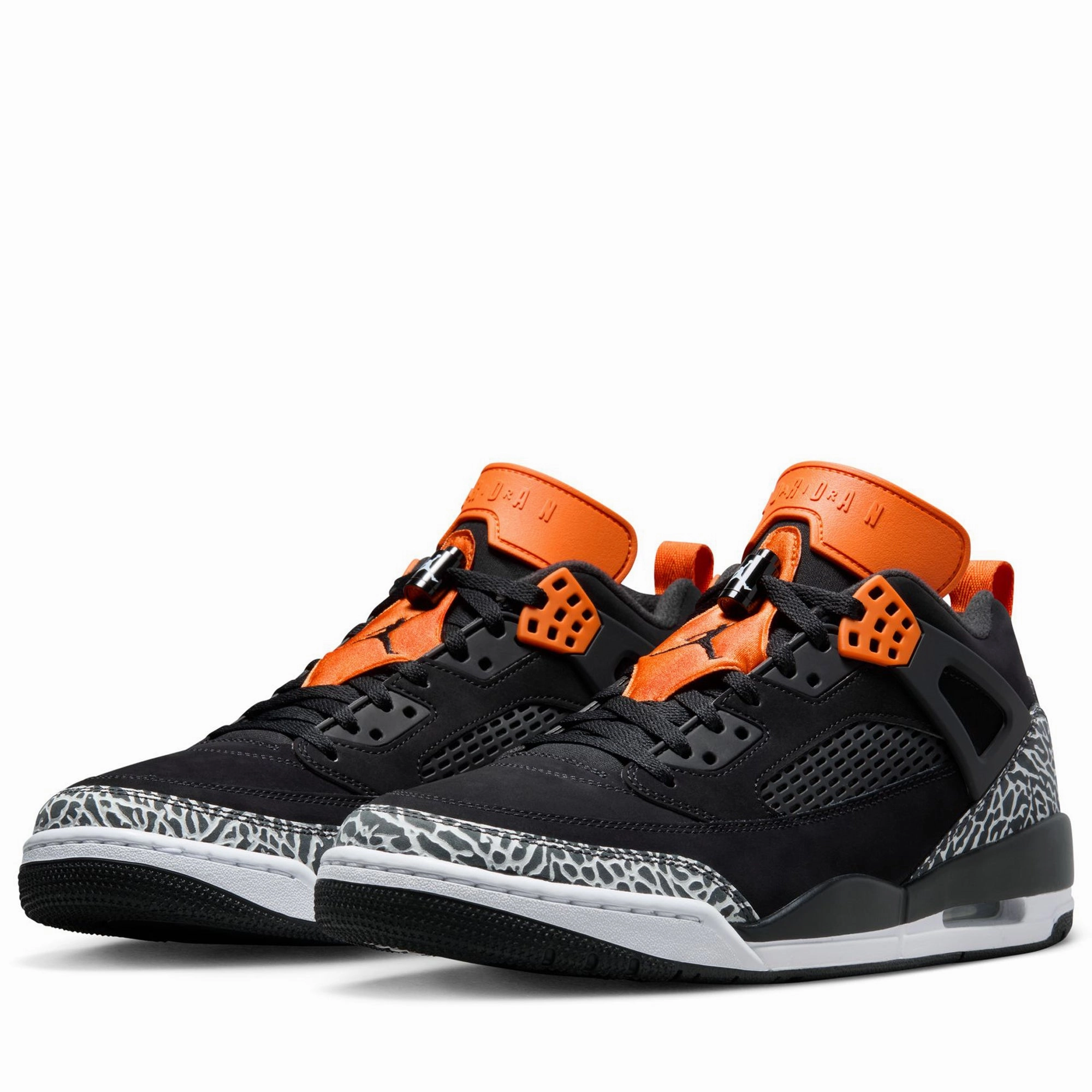 Jordan Spizike Low - Black/Starfish Air Jordan Basketball Shoes for Performance