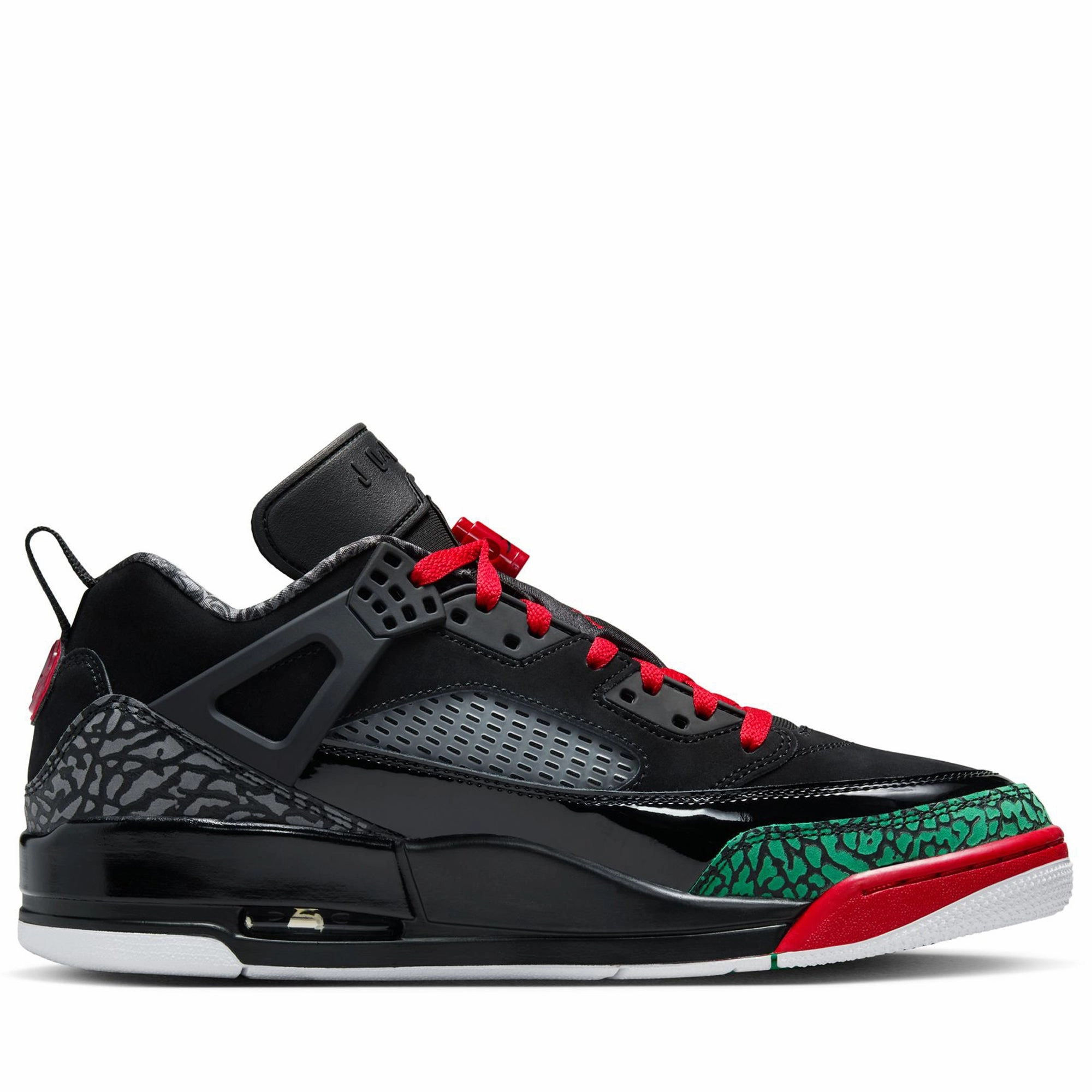 Jordan Spizike Low - Black/Varsity Red Air Jordan Basketball Shoes for Performance