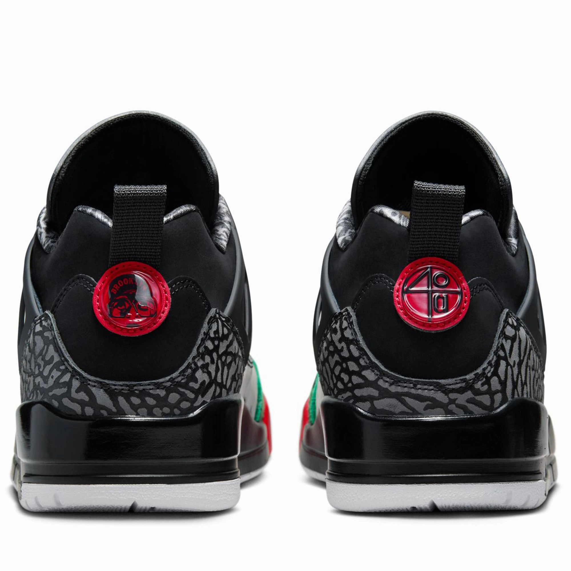 Jordan Spizike Low - Black/Varsity Red Air Jordan Basketball Shoes for Performance