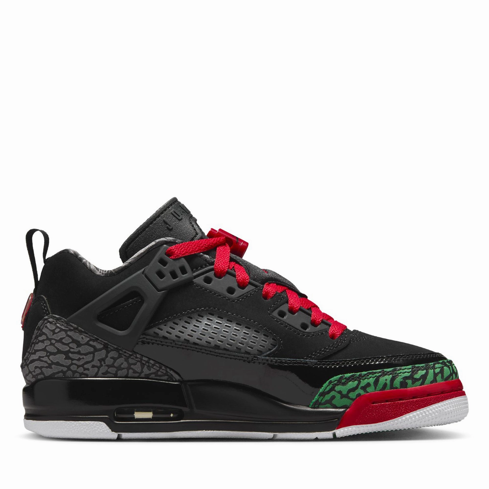Jordan Spizike Low (GS) - Black/Varsity Red Air Jordan Basketball Shoes for Performance