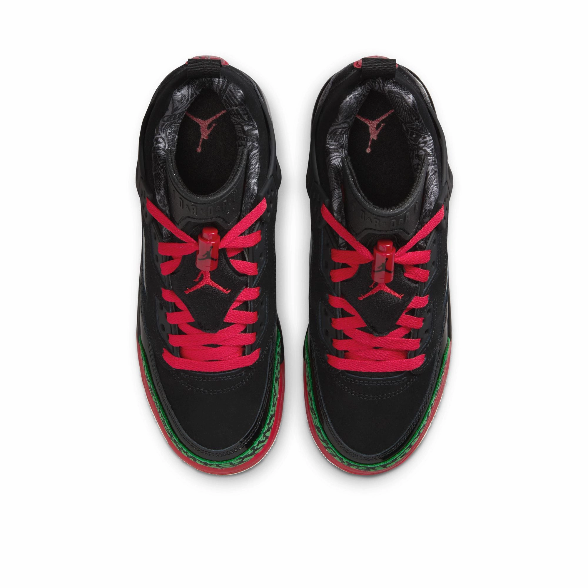 Jordan Spizike Low (GS) - Black/Varsity Red Air Jordan Basketball Shoes for Performance