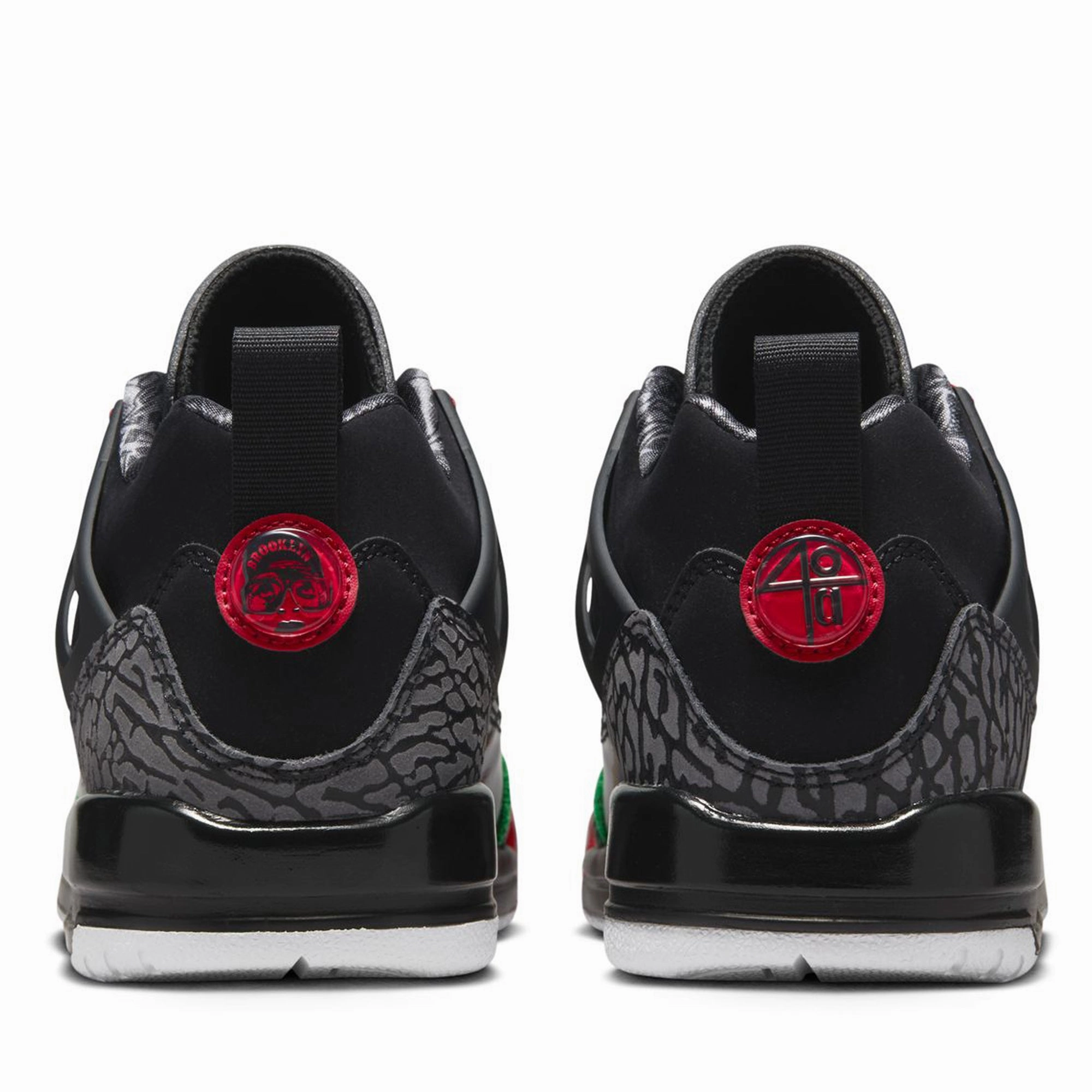 Jordan Spizike Low (GS) - Black/Varsity Red Air Jordan Basketball Shoes for Performance