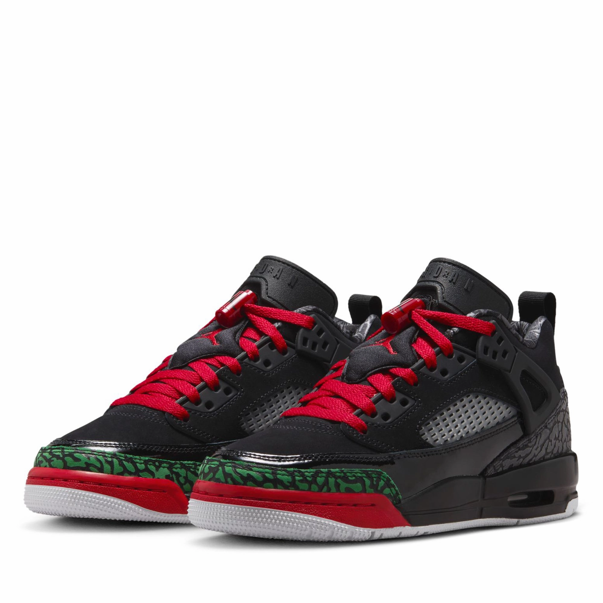 Jordan Spizike Low (GS) - Black/Varsity Red Air Jordan Basketball Shoes for Performance