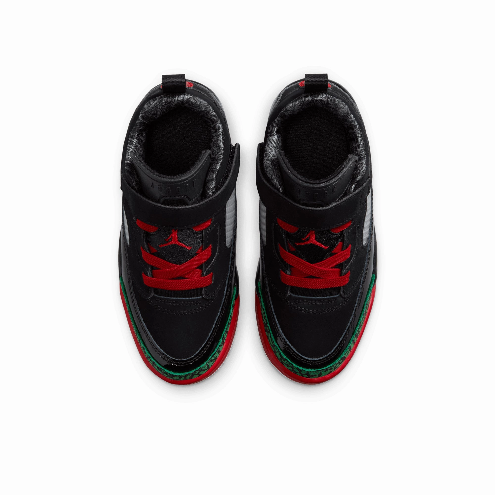 Jordan Spizike Low (PS) - Black/Varsity Red Air Jordan Basketball Shoes for Performance