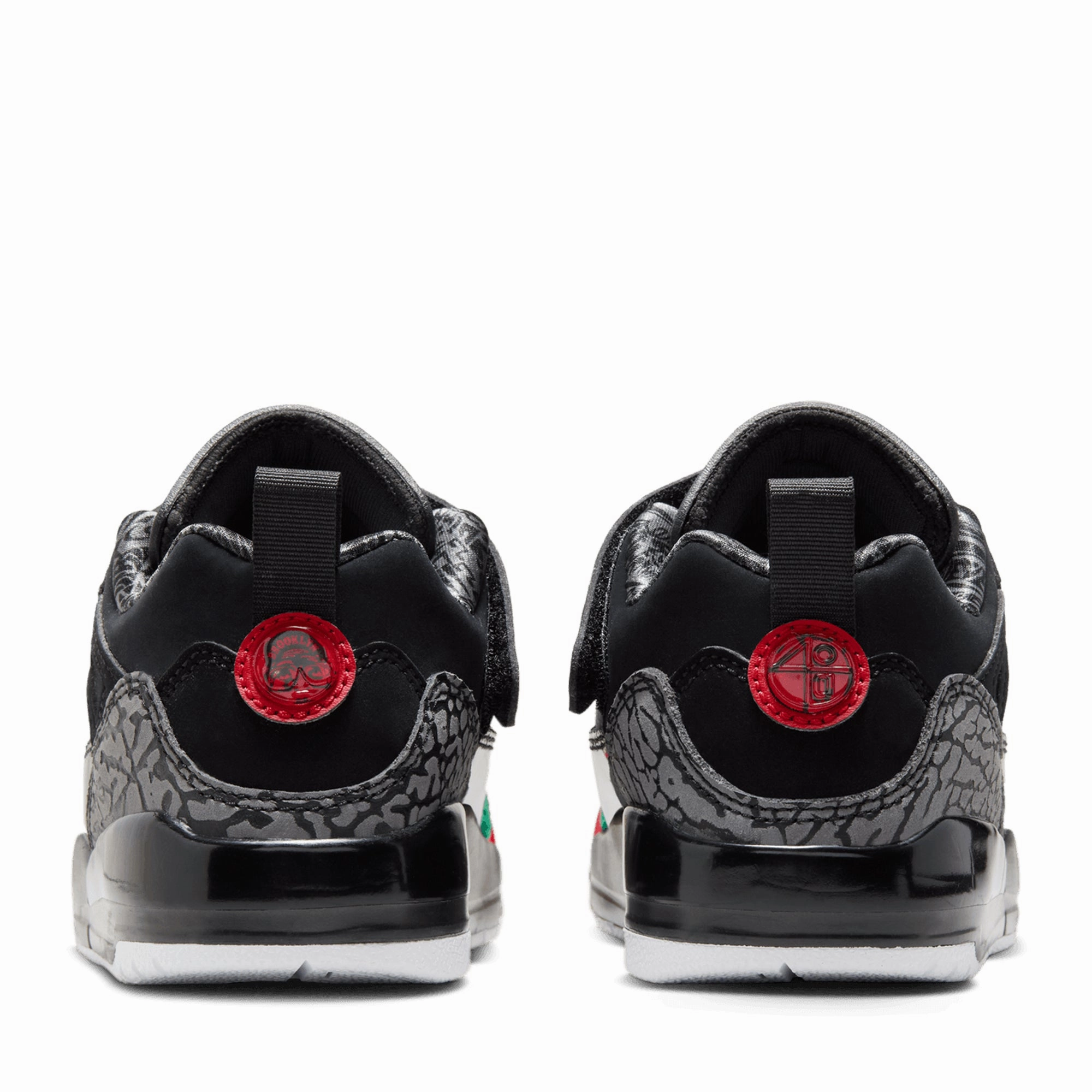 Jordan Spizike Low (PS) - Black/Varsity Red Air Jordan Basketball Shoes for Performance