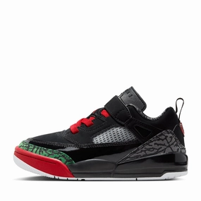 Jordan Spizike Low (PS) - Black/Varsity Red Air Jordan signature sneakers
