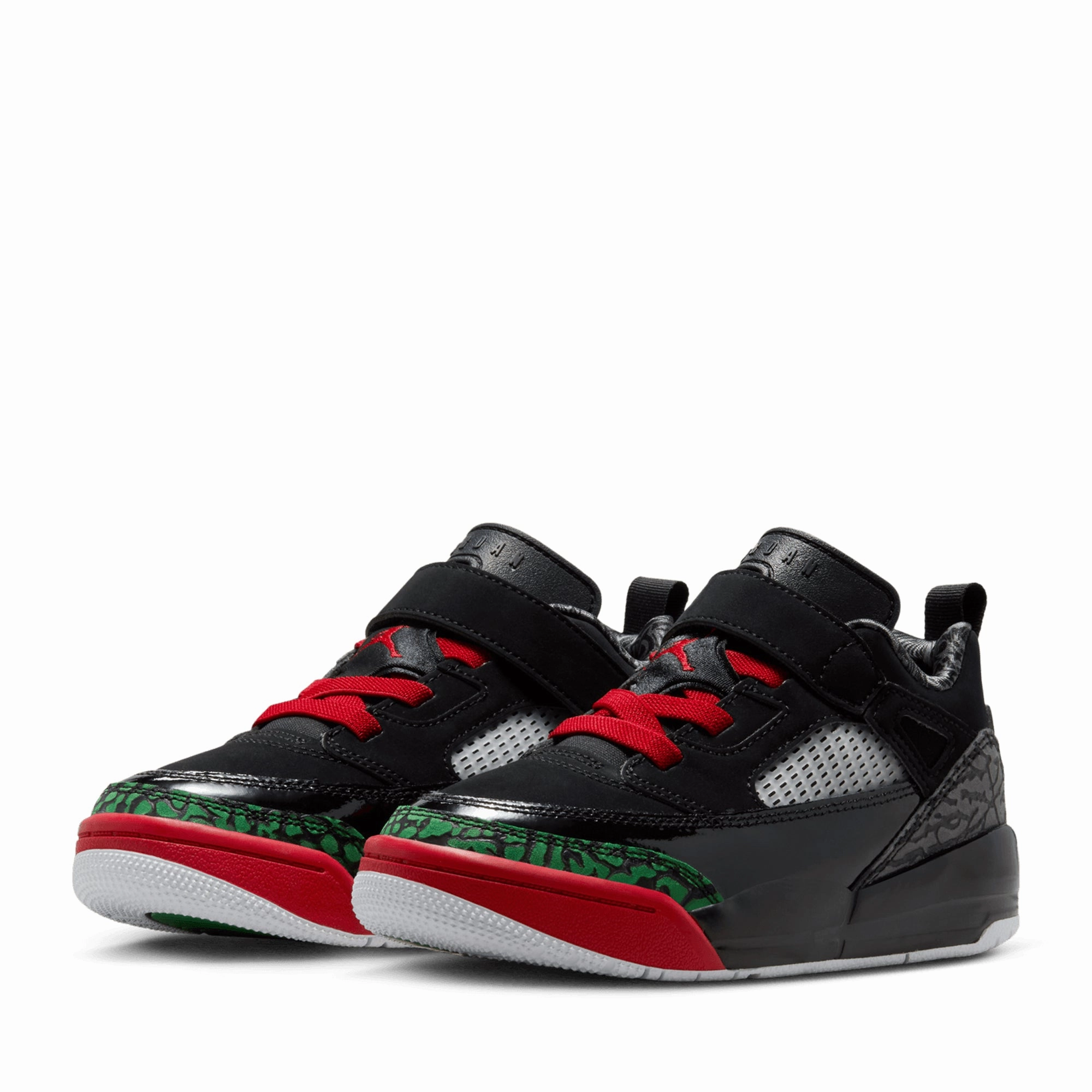 Jordan Spizike Low (PS) - Black/Varsity Red Air Jordan Basketball Shoes for Performance