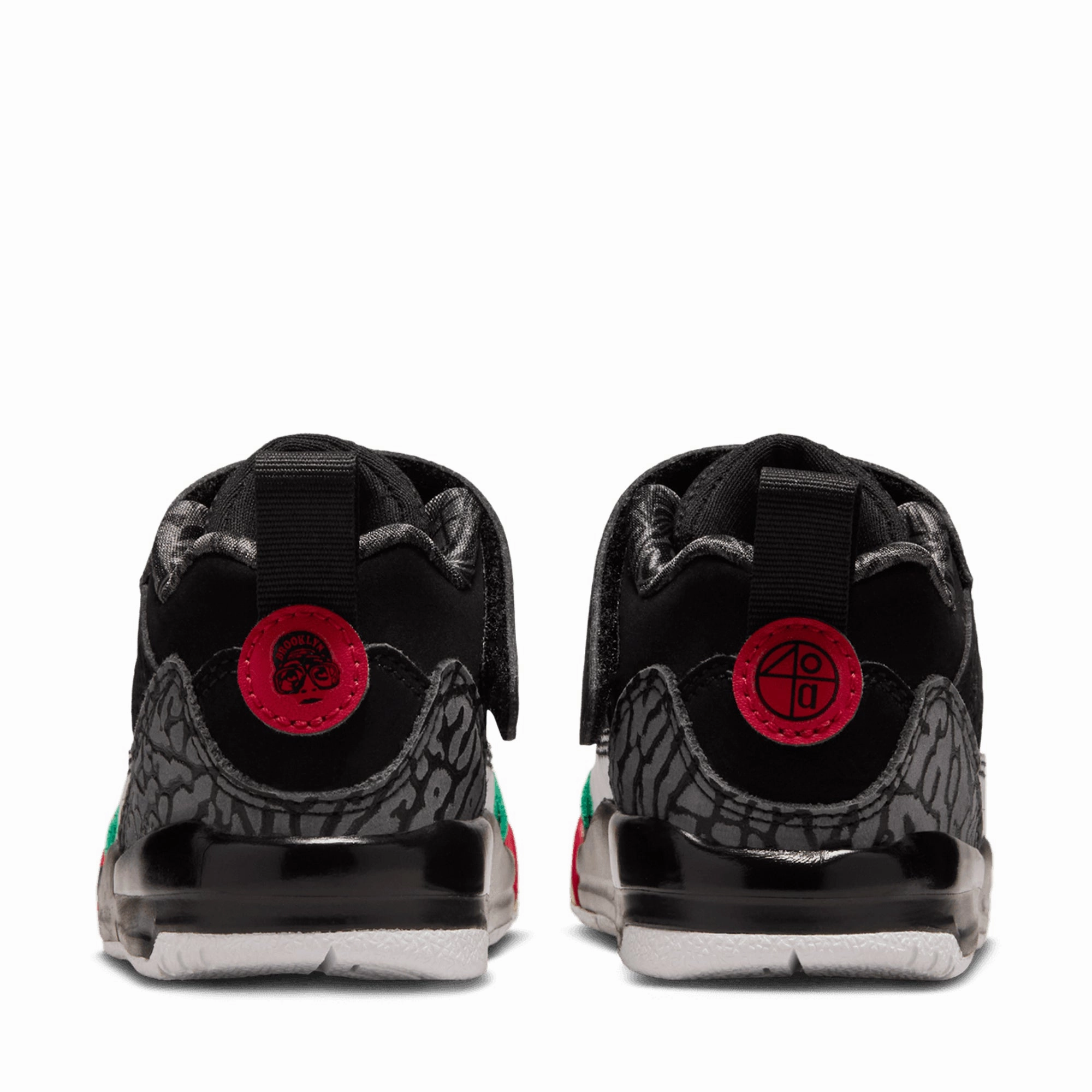 Jordan Spizike Low (TD) - Black/Varsity Red Air Jordan Basketball Shoes for Performance