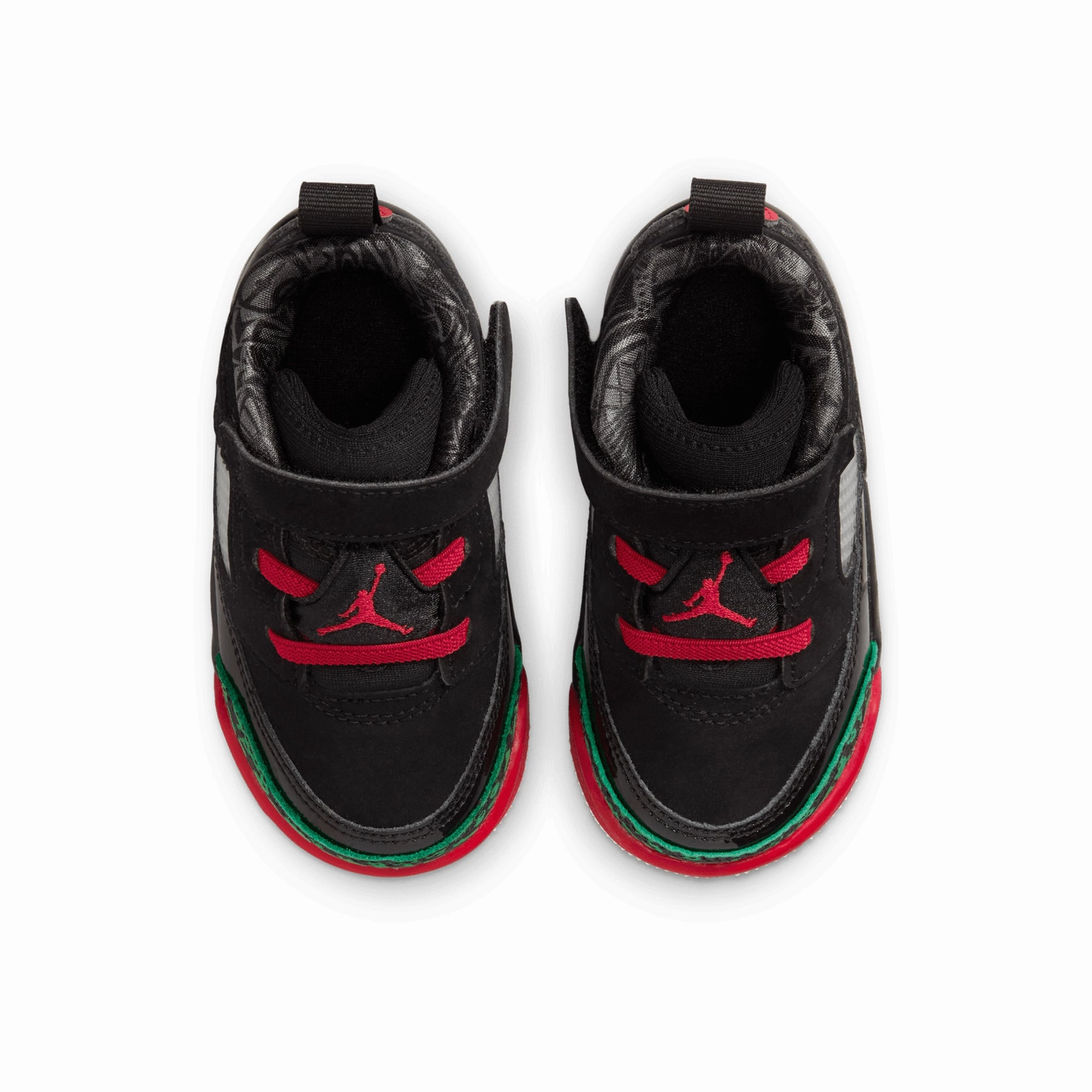 Jordan Spizike Low (TD) - Black/Varsity Red Air Jordan Basketball Shoes for Performance