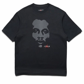 Jordan Statement 1985 Tee - Off Noir/Gym Red Air Jordan signature sneakers