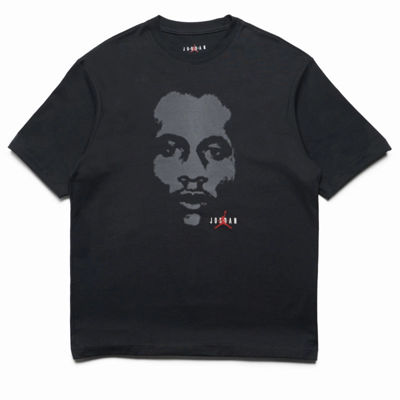 Jordan Statement 1985 Tee - Off Noir/Gym Red Air Jordan signature sneakers
