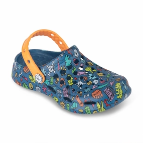 JOYBEES ACTIVE CLOG GRAPHICS KIDS' - FINAL SALE! Joybees lightweight clogs for casual wear