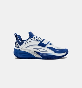 Kai 1 College Mens Basketball Shoe - Blue/White/Silver Anta basketball shoes for outdoor courts