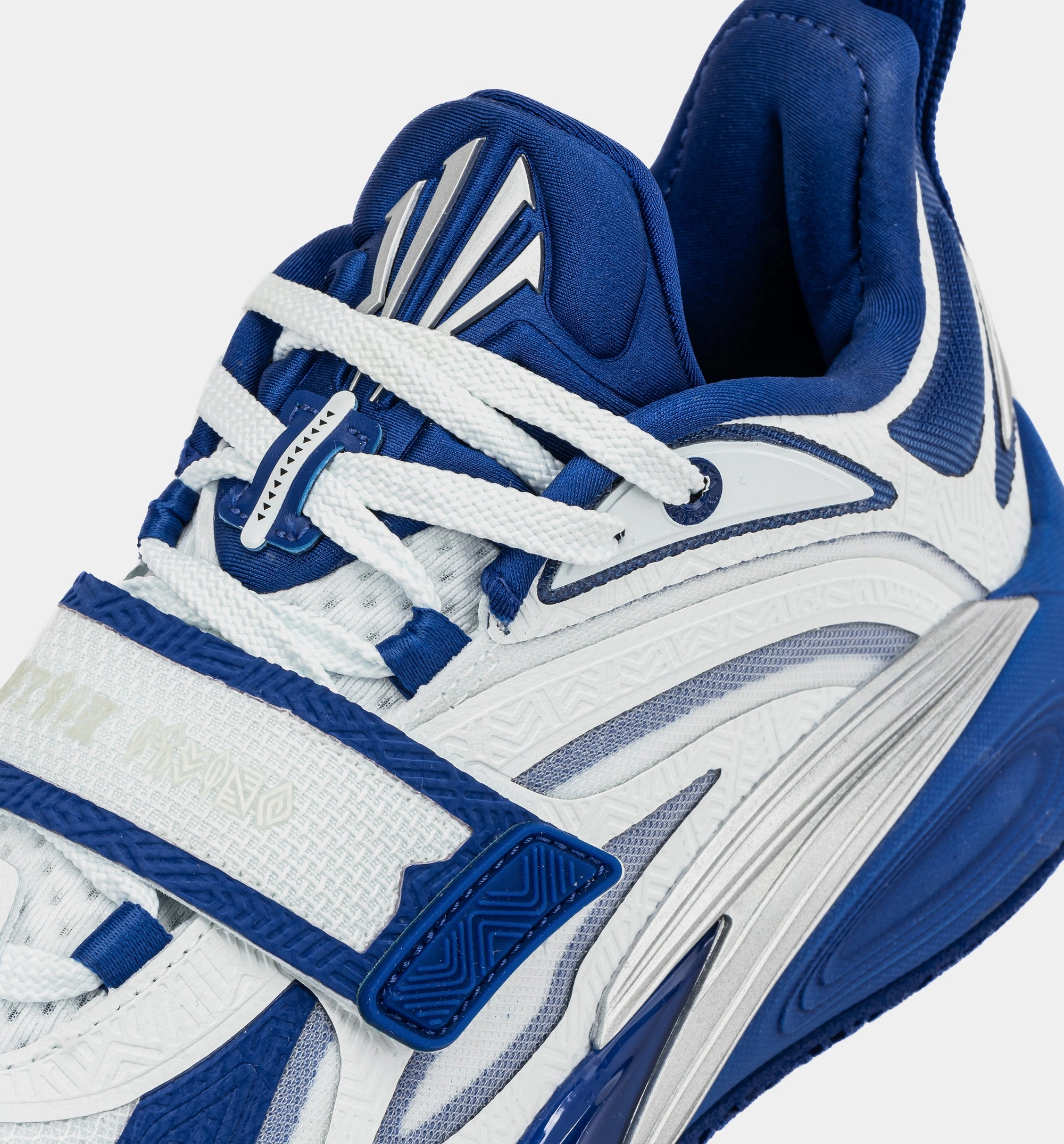 Kai 1 College Mens Basketball Shoe - Blue/White/Silver Anta sporty performance shoes
