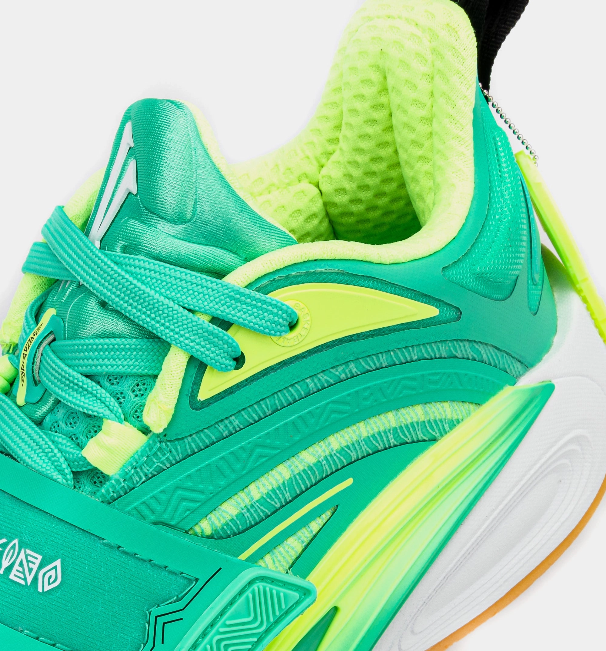 Kai 1 Green Grails Mens Basketball Shoe - Green/Yellow Free Shipping Anta sporty performance shoes
