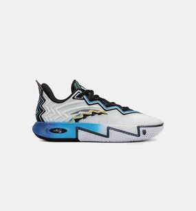 Kai 2 Dallas Mens Basketball Shoe - White/Gradient Blue Anta basketball shoes for outdoor courts