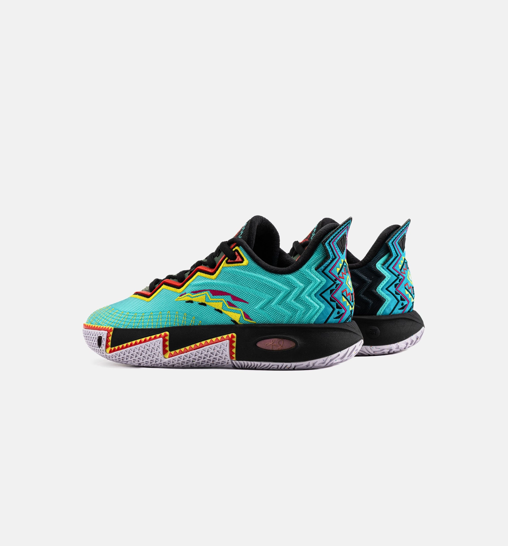 Kai 2 Retro 90S Mens Basketball Shoe - Teal/Black/Orange Anta sporty performance shoes