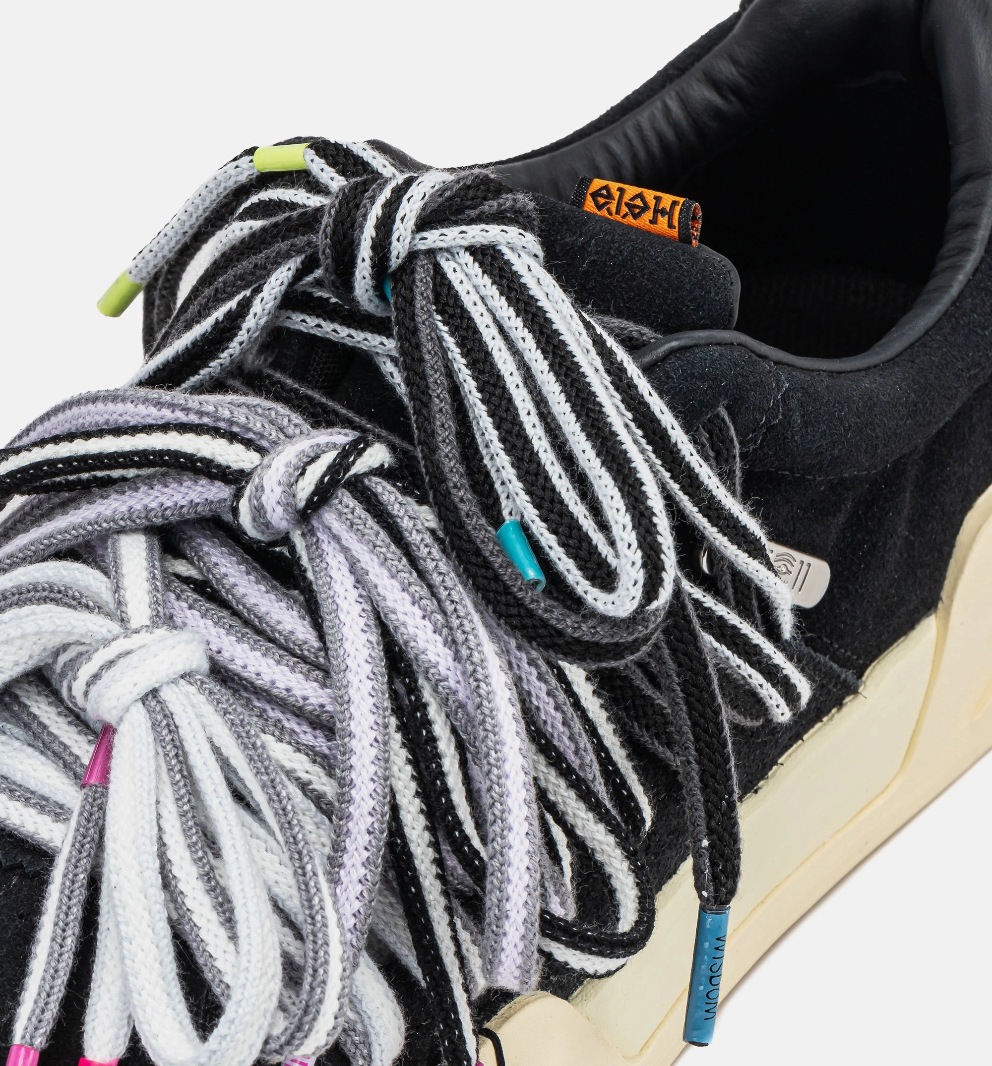 Kai Hela Roots Tribe Mens Lifestyle Shoe - Black/White/Multicolor Anta sporty performance shoes