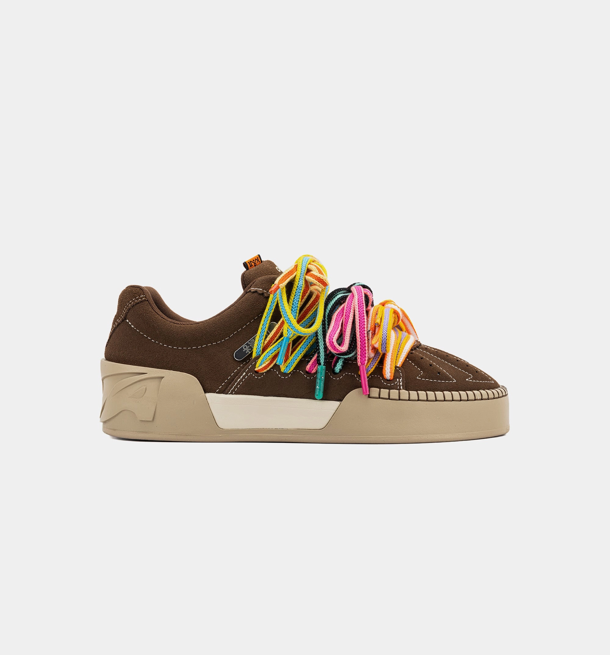 Kai Hela Style Mens Lifestyle Shoe - Brown/Multi Anta basketball shoes for outdoor courts