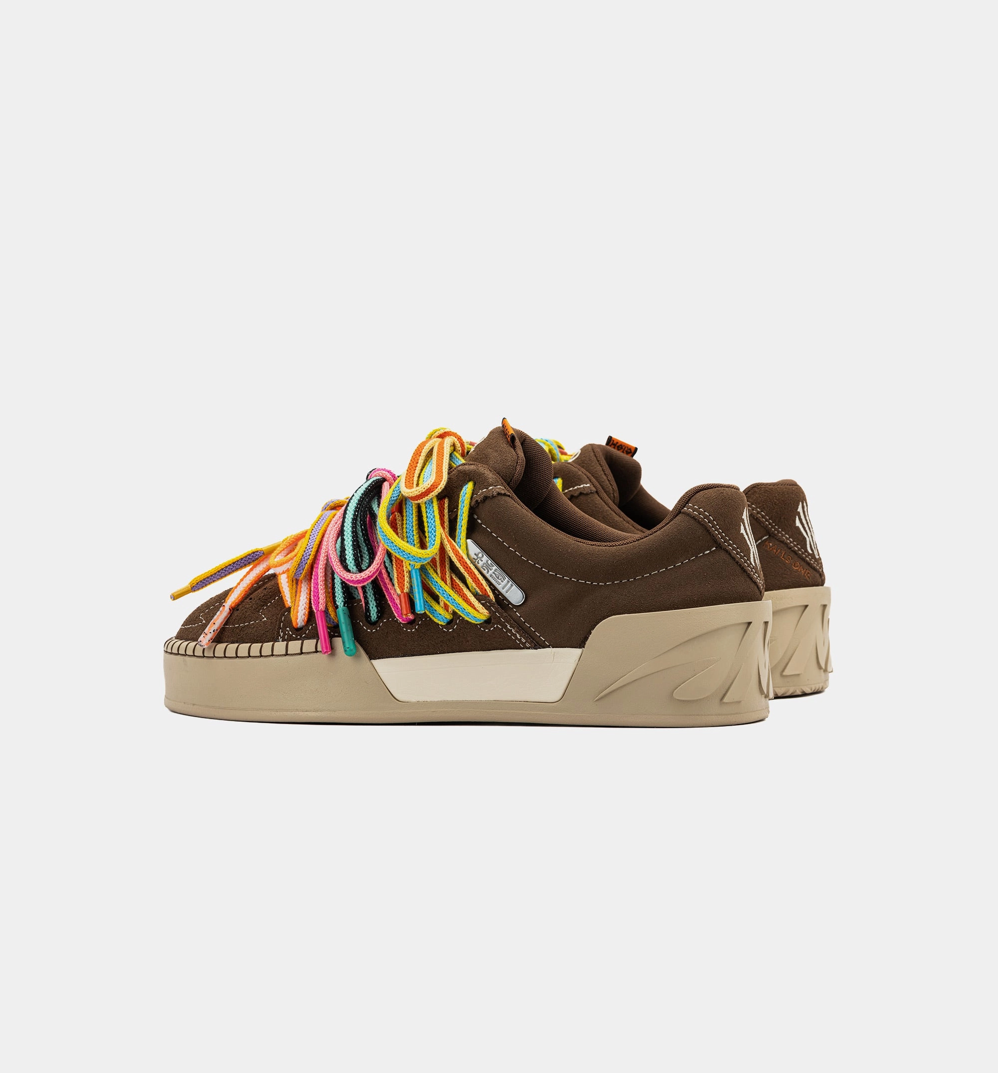 Kai Hela Style Mens Lifestyle Shoe - Brown/Multi Anta sporty performance shoes