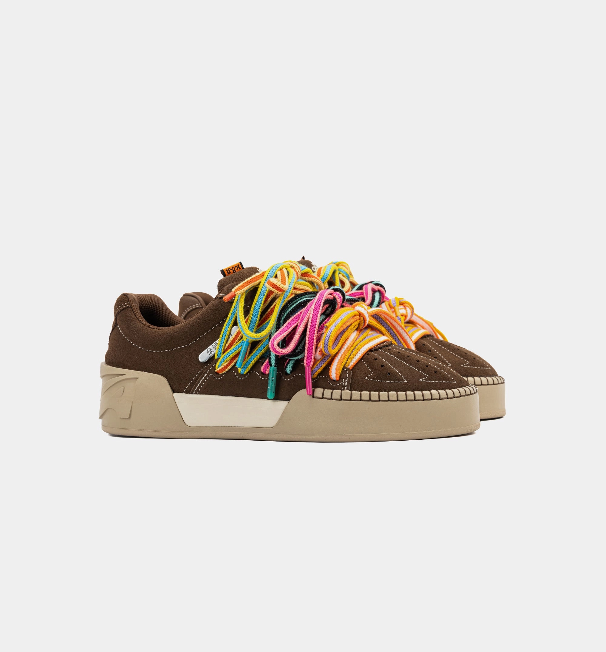 Kai Hela Style Mens Lifestyle Shoe - Brown/Multi Anta sporty performance shoes