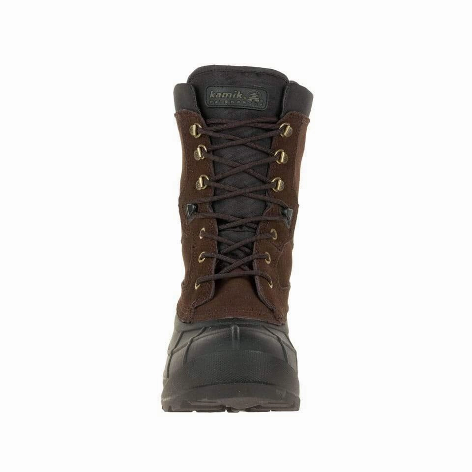 KAMIK NATION WIDE MEN'S DARK BROWN Kamik waterproof winter boots