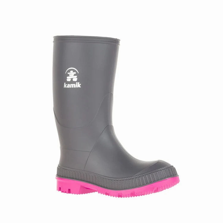 KAMIK STOMP RAIN BOOTS BIG KIDS' Kamik insulated boots for cold weather