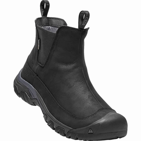 KEEN ANCHORAGE III MEN'S BLACK/RAVEN - FINAL SALE! Keen waterproof hiking shoes for trails