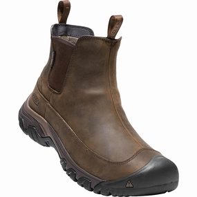 KEEN ANCHORAGE III MEN'S DARK EARTH/MULCH - FINAL SALE! Keen waterproof hiking shoes for trails