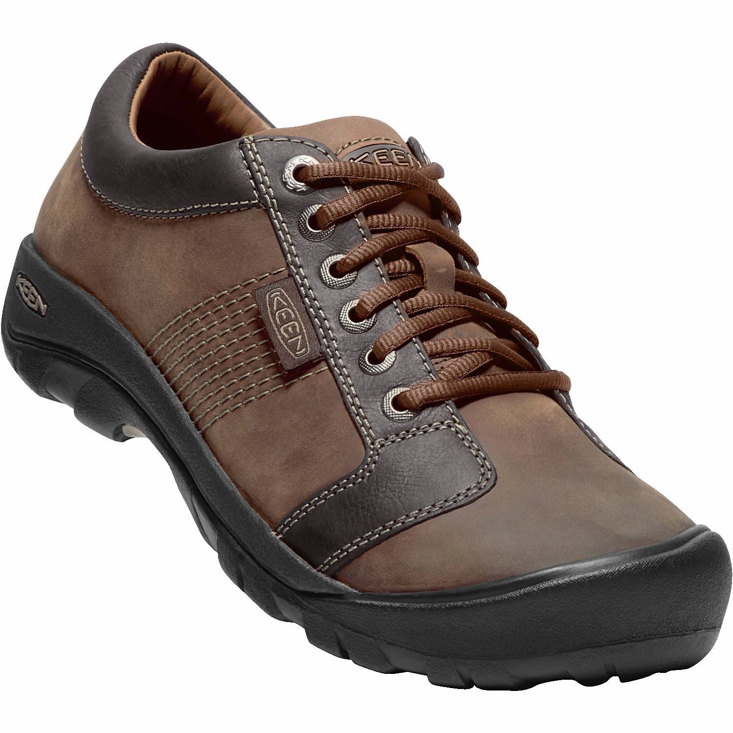KEEN AUSTIN MEN'S CHOCOLATE BROWN Keen waterproof hiking shoes for trails