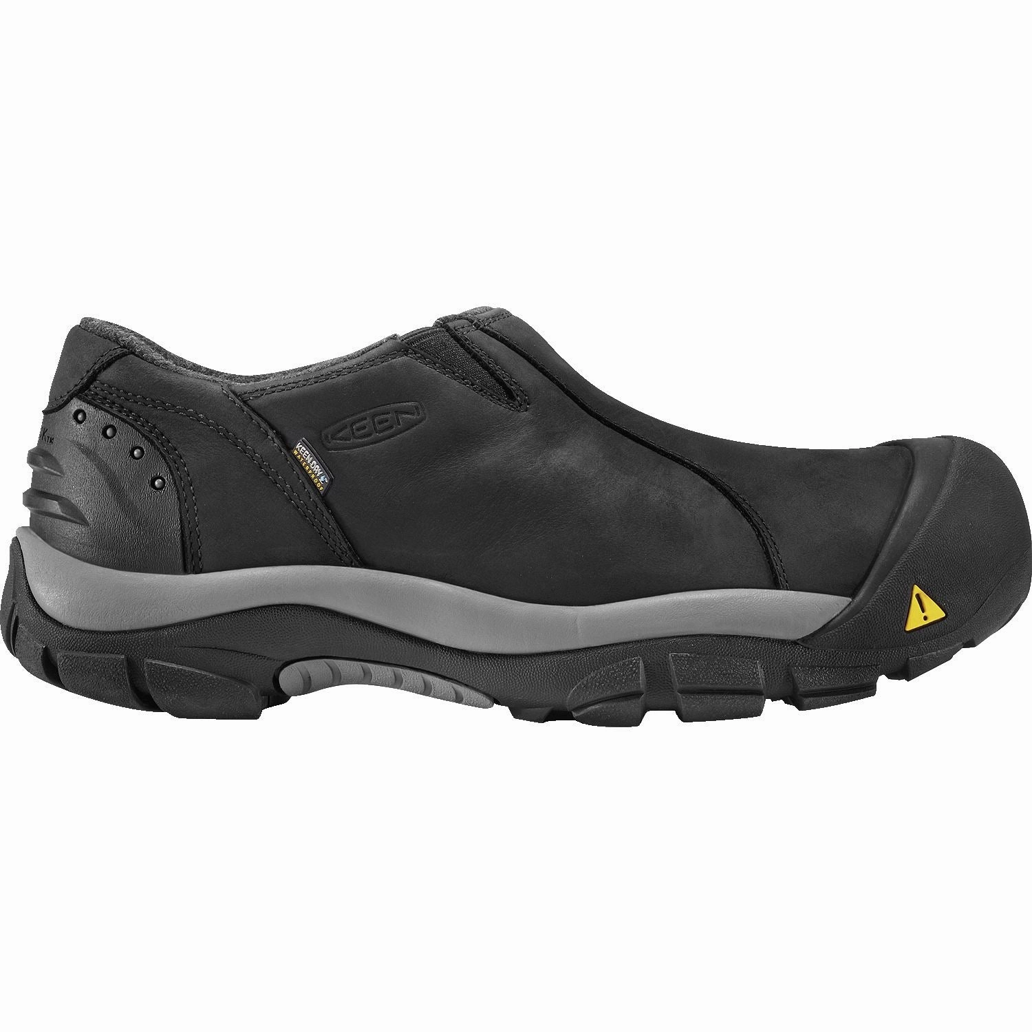 KEEN BRIXEN LOW WP MEN'S BLACK/GARGOYLE - FINAL SALE! Keen versatile adventure footwear