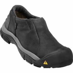 KEEN BRIXEN LOW WP MEN'S BLACK/GARGOYLE - FINAL SALE! Keen waterproof hiking shoes for trails