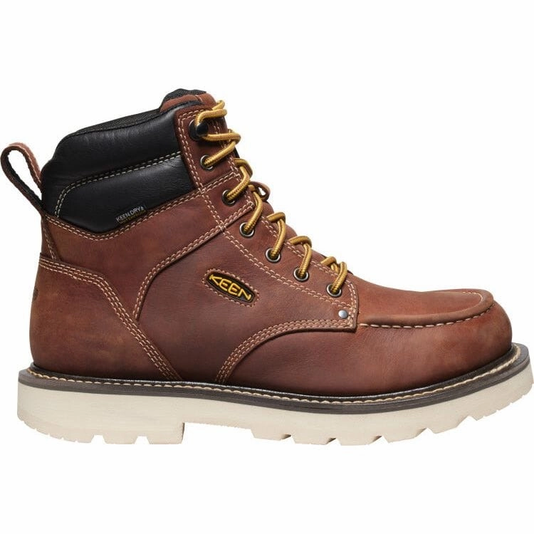KEEN CINCINNATI 6" WATERPROOF 90 HEEL BOOT SOFT TOE MEN'S MEDIUM AND WIDE Keen Work safety-focused work boots