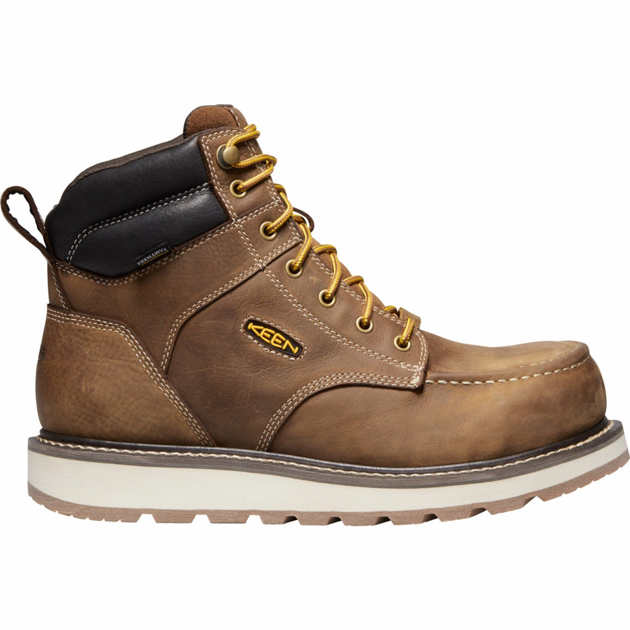 KEEN CINCINNATI 6" WATERPROOF CARBON-FIBER TOE MEN'S MEDIUM AND WIDE Keen Work safety-focused work boots