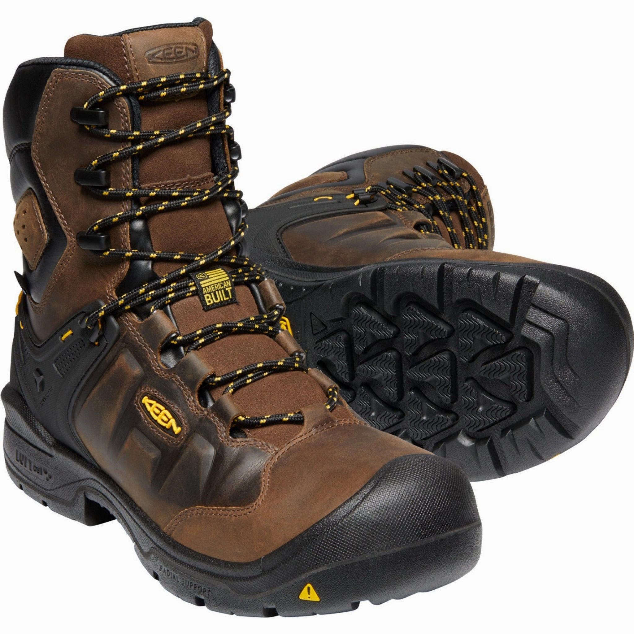 KEEN DOVER 8" INSULATED WATERPROOF CARBON-FIBER TOE WIDE Keen Work safety-focused work boots