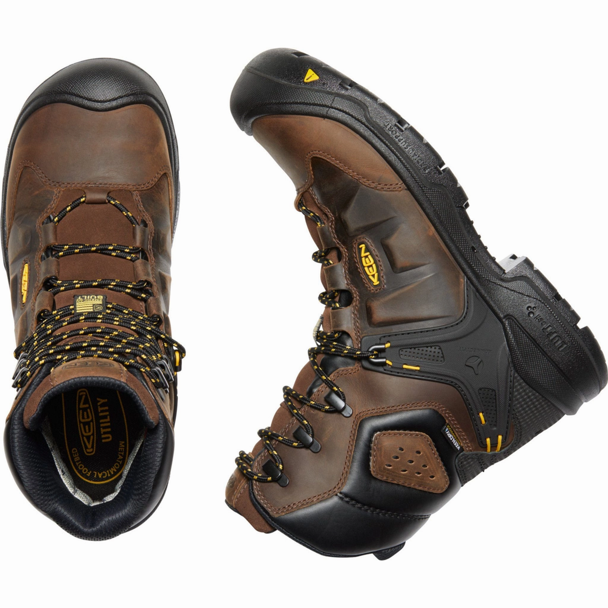KEEN DOVER 8" INSULATED WATERPROOF CARBON-FIBER TOE WIDE Keen Work safety-focused work boots