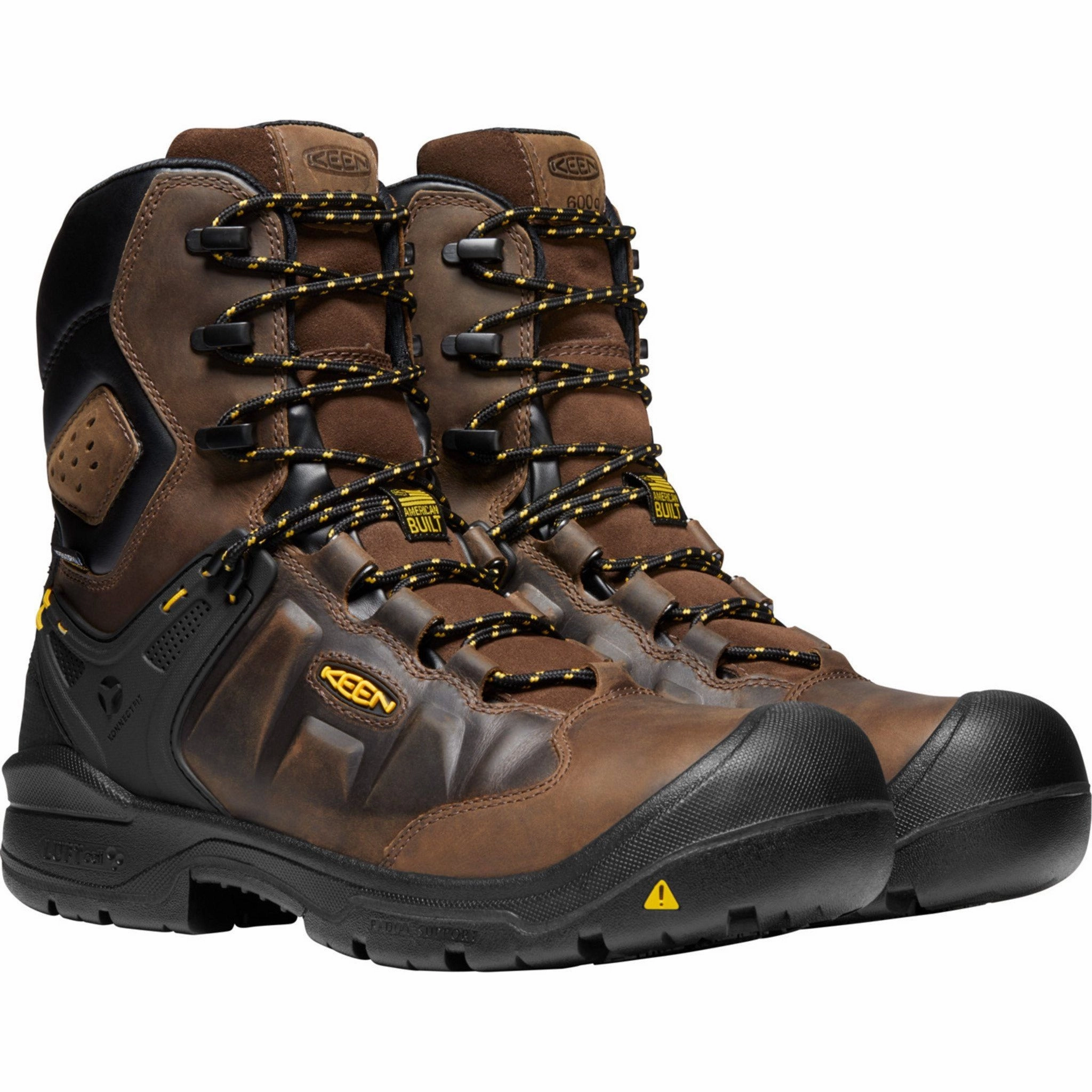 KEEN DOVER 8" INSULATED WATERPROOF CARBON-FIBER TOE WIDE Keen Work safety-focused work boots