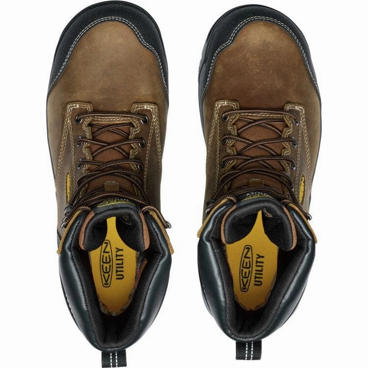 KEEN EVANSTON 8" INSULATED WATRPROOF SOFT TOE BOOT MEN'S MEDIUM AND WIDE Keen Work safety-focused work boots
