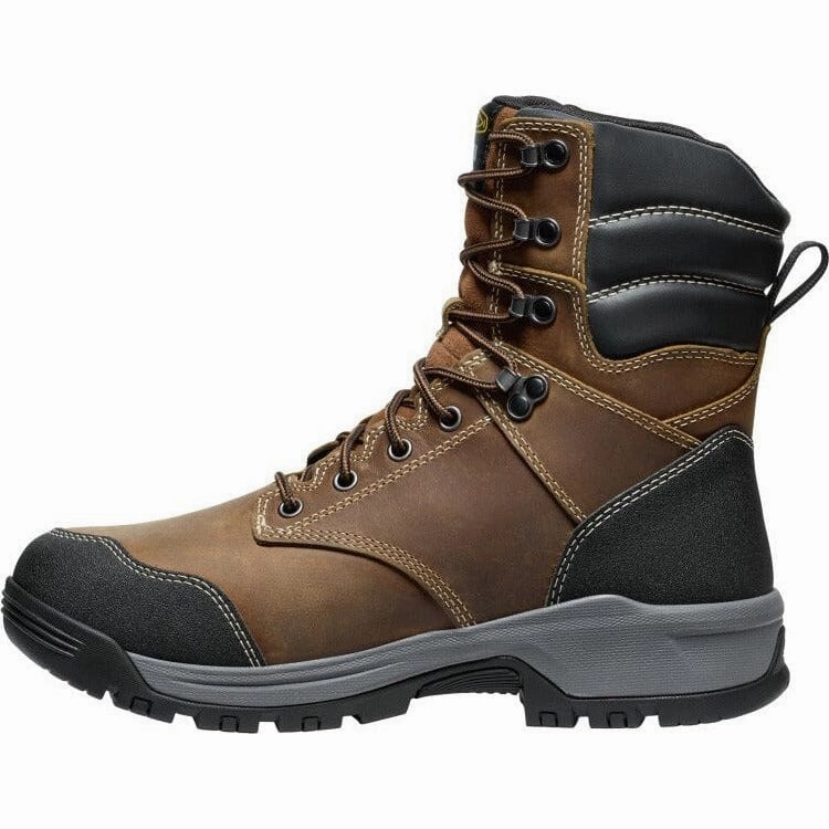 KEEN EVANSTON 8" INSULATED WATRPROOF SOFT TOE BOOT MEN'S MEDIUM AND WIDE Keen Work safety-focused work boots