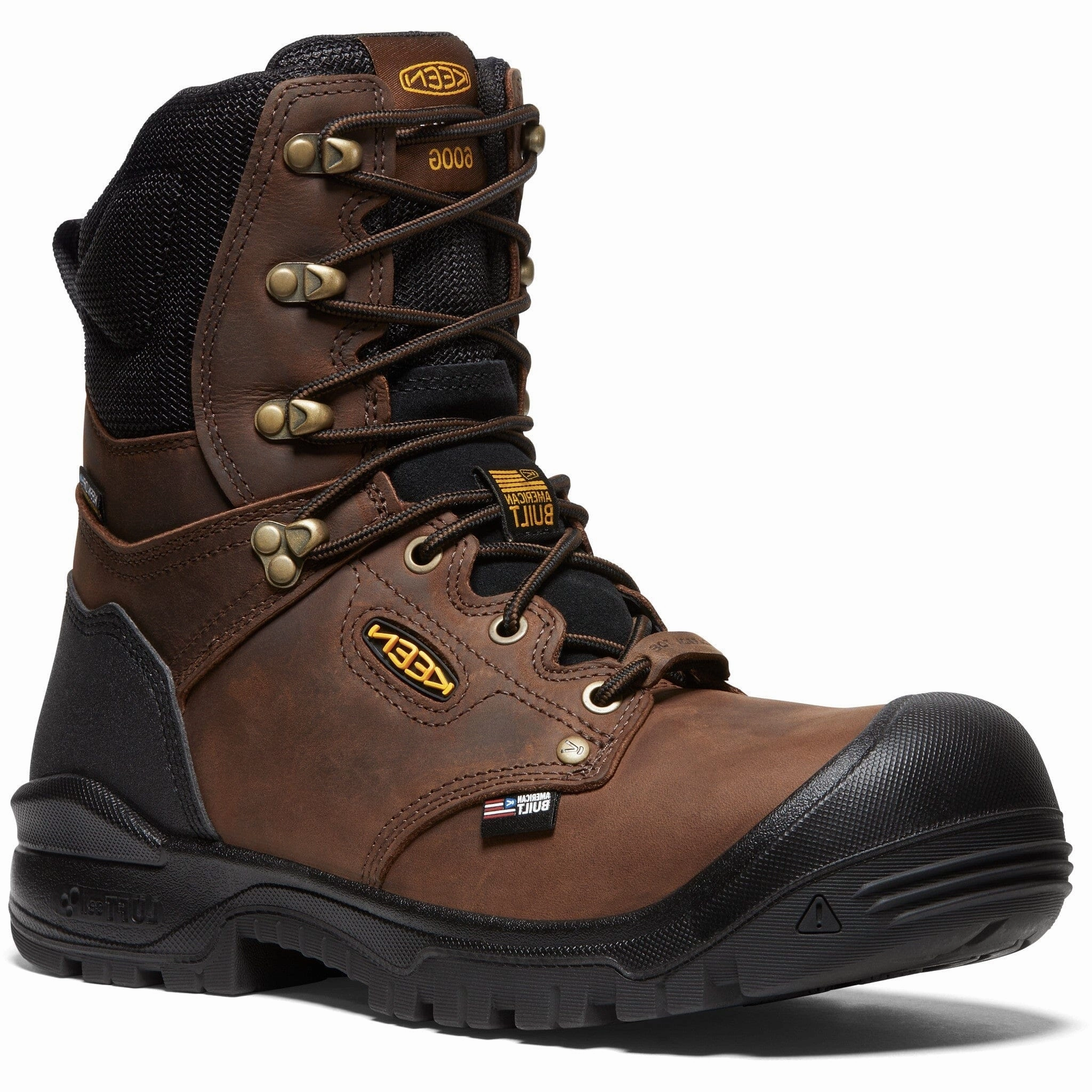 KEEN INDEPENDENCE 8" INSULATED WATERPROOF BOOT (CARBON FIBER TOE) MEN'S - FINAL SALE! Keen Work safety shoes with steel toe