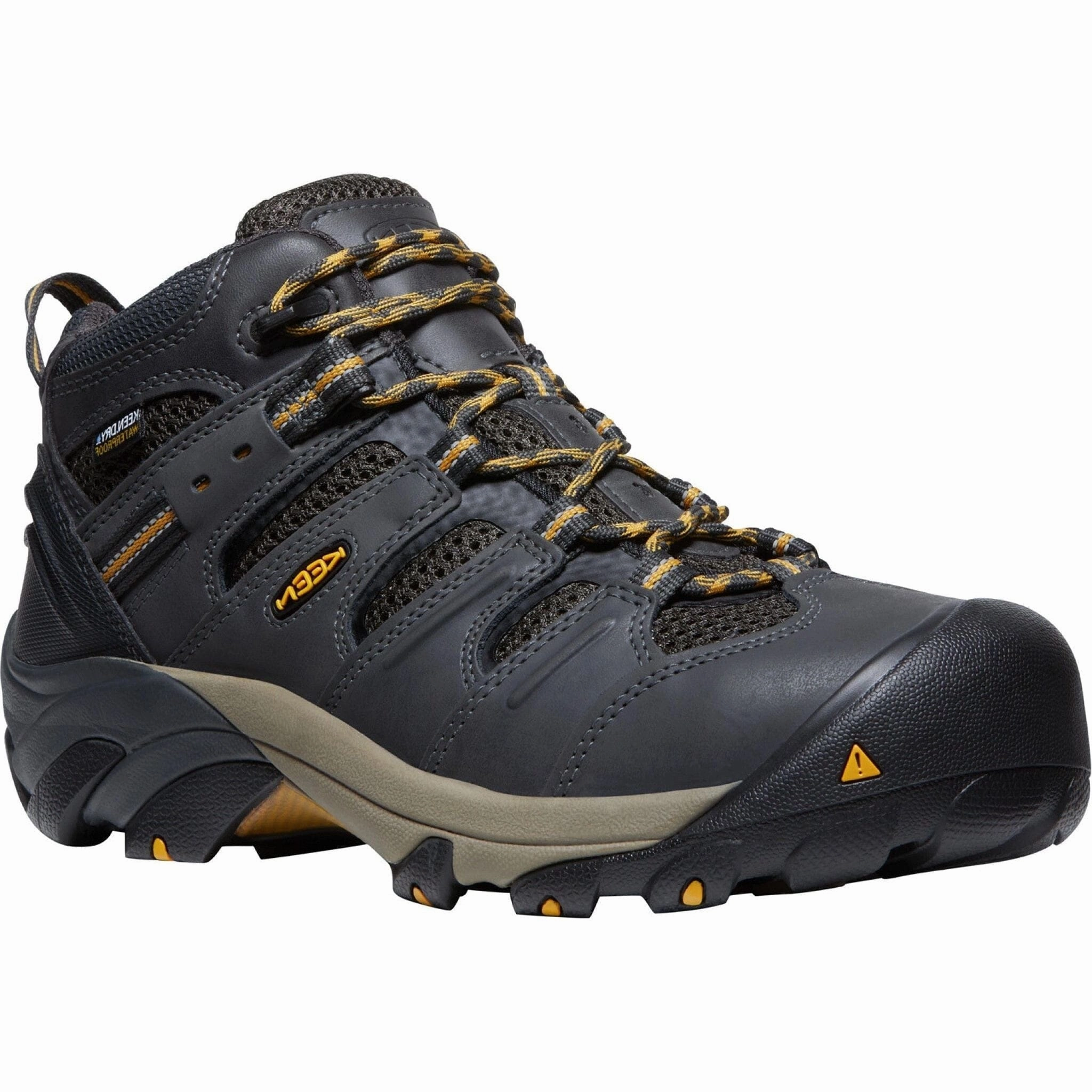 KEEN LANSING MID WATERPROOF (STEEL TOE) MEN'S Keen Work safety shoes with steel toe