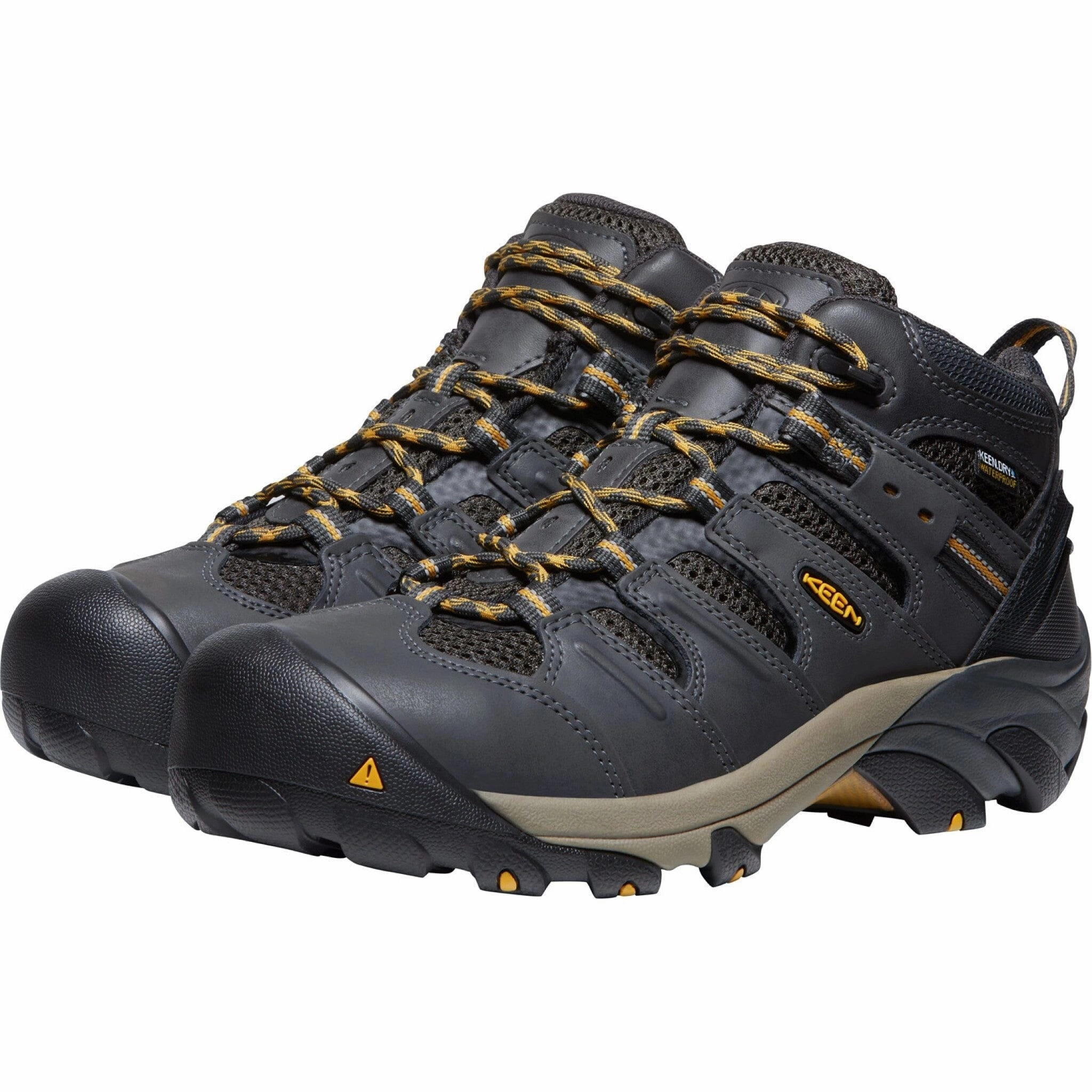 KEEN LANSING MID WATERPROOF (STEEL TOE) MEN'S Keen Work safety-focused work boots