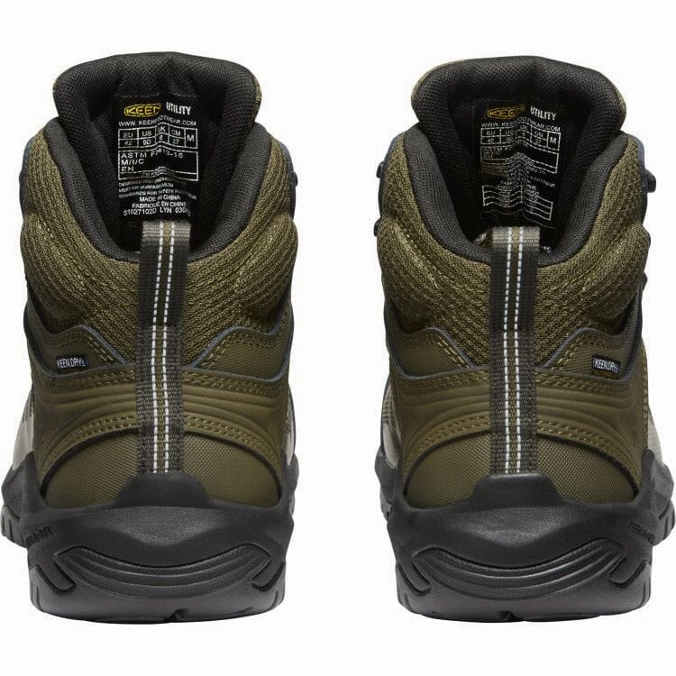 KEEN RENO MID WATERPROOF CARBON FIBER TOE MEN'S MEDIUM AND WIDE Keen Work safety-focused work boots