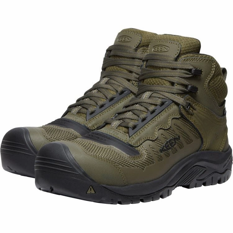 KEEN RENO MID WATERPROOF CARBON FIBER TOE MEN'S MEDIUM AND WIDE Keen Work safety-focused work boots