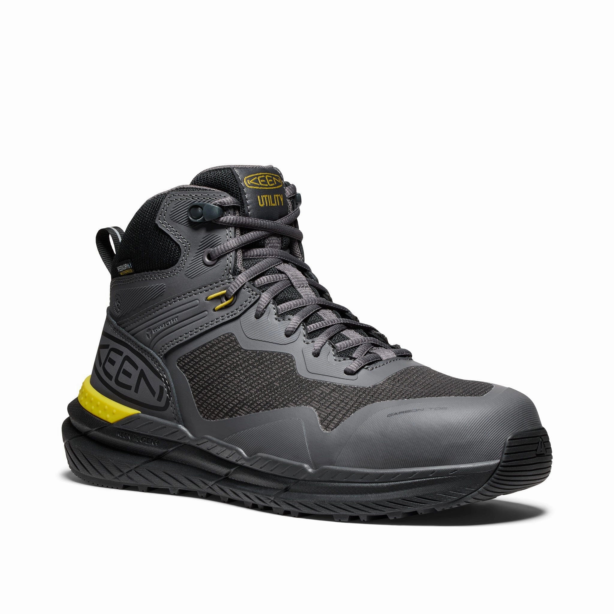KEEN SYNCHRO WATERPROOF WORK BOOT (CARBON TOE) MEN'S Keen Work safety shoes with steel toe