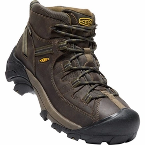 KEEN TARGHEE II MID WATERPROOF HIKING BOOTS MEN'S Keen waterproof hiking shoes for trails